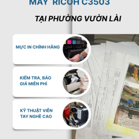 Dịch Vụ Khắc Phục Lỗi Bản In Dơ Ricoh C3503 Phường Vườn Lài