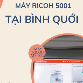 Dịch Vụ Nạp Mực Máy Ricoh 5001 Tận Nơi Ở Bình Quới