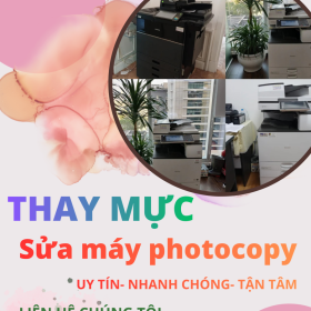 Dịch Vụ Photocopy Trọn Gói Xã Phước Hòa: Sửa Máy – Thay Mực Uy Tín