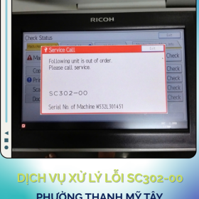 Dịch Vụ Sửa Lỗi SC302-00 Tận Nơi Ở Thạnh Mỹ Tây Giá Tốt