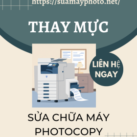 Dịch Vụ Sửa Máy Photocopy & Thay Mực Tại Phường Diên Hồng
