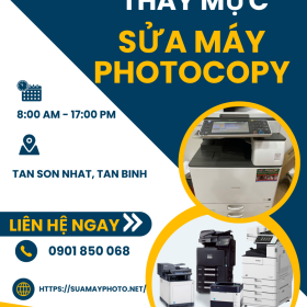 Dịch Vụ Toàn Diện Máy Photocopy Tại Phường Tân Sơn Nhất: Sửa Chữa – Bảo Trì – Nạp Mực 