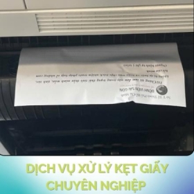 Dịch Vụ Xử Lý Kẹt Giấy Chuyên Nghiệp Phường Bình Tiên