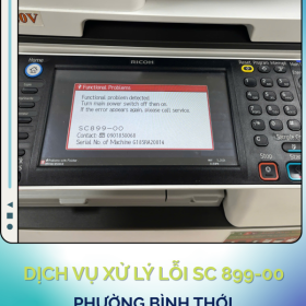 Khắc Phục Máy Ricoh Bị Lỗi SC 899-00 Tận Nơi Bình Thới