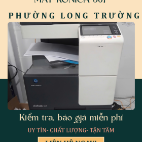 Nạp Mực, Bảo Trì Máy Konica 367 Tại Phường Long Trường – Tận Nơi