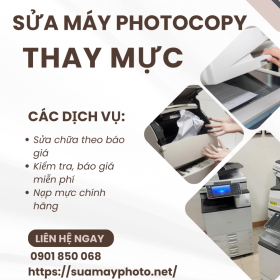 Nạp Mực Photocopy Tại Phường Phú An – Có Sửa Máy Photocopy Tận Nhà 