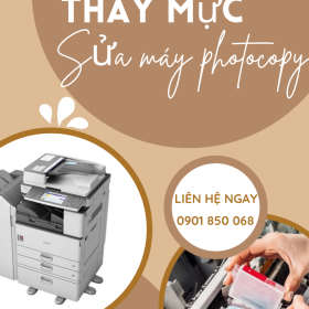 Nhận Sửa Máy Photocopy Và Thay Mực Tại Phường Linh Xuân – Giá Rẻ, Chuyên Nghiệp