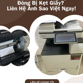 Ricoh MP 3055 Tại Phường Phú Đông Bị Kẹt Giấy? Liên Hệ Ánh Sao Việt Ngay!
