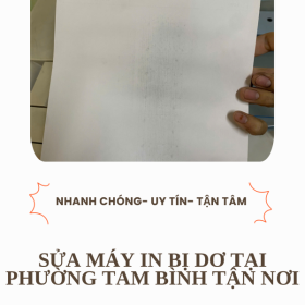 Sửa Máy In Bị Dơ Tại Phường Tam Bình | Ánh Sao Việt Tận Nơi