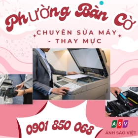 Sửa Máy Photocopy & Thay Mực Tận Nơi Phường Bàn Cờ – Uy Tín, Giá Tốt