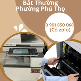 Sửa Máy Photocopy Kêu Bất Thường Phường Phú Thọ – Có Mặt Nhanh