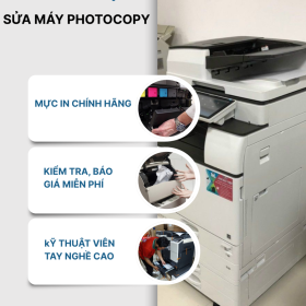  Sửa Máy Photocopy Tại Phường An Hội Tây – Thay Mực Giá Rẻ, Có Mặt Sau 15 Phút 