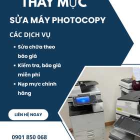 Sửa Máy Photocopy Uy Tín Ở Phường Tây Nam – Nạp Mực Photocopy Chính Hãng, Giá Tốt 