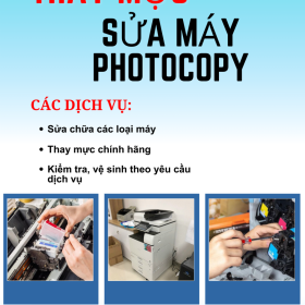 Sửa Máy Photocopy Và Nạp Mực Xã Bình Lợi - Sẵn sàng 24/7. 