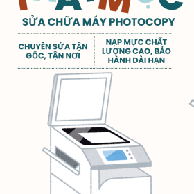 Thay Mực & Sửa Máy Photocopy Tại Xã Châu Pha – Có Mặt Sau 15 Phút 