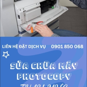 Thay Mực - Sửa Máy Photo Gấp Tại Phường Long Bình, Giá Tốt Nhất.