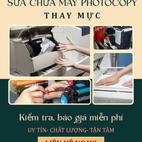 Thay Mực và Sửa Máy Photo Tận Nơi Tại Phường Xuân Hòa- Dịch Vụ Giá Rẻ, Chuyên Nghiệp