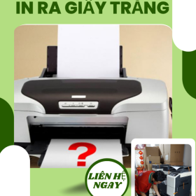 Xử Lý Triệt Để Lỗi Máy Photo In Giấy Trắng Phường Bình Tây